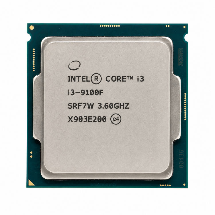 پردازنده Intel Core i3-9100F نسل نهم استوک