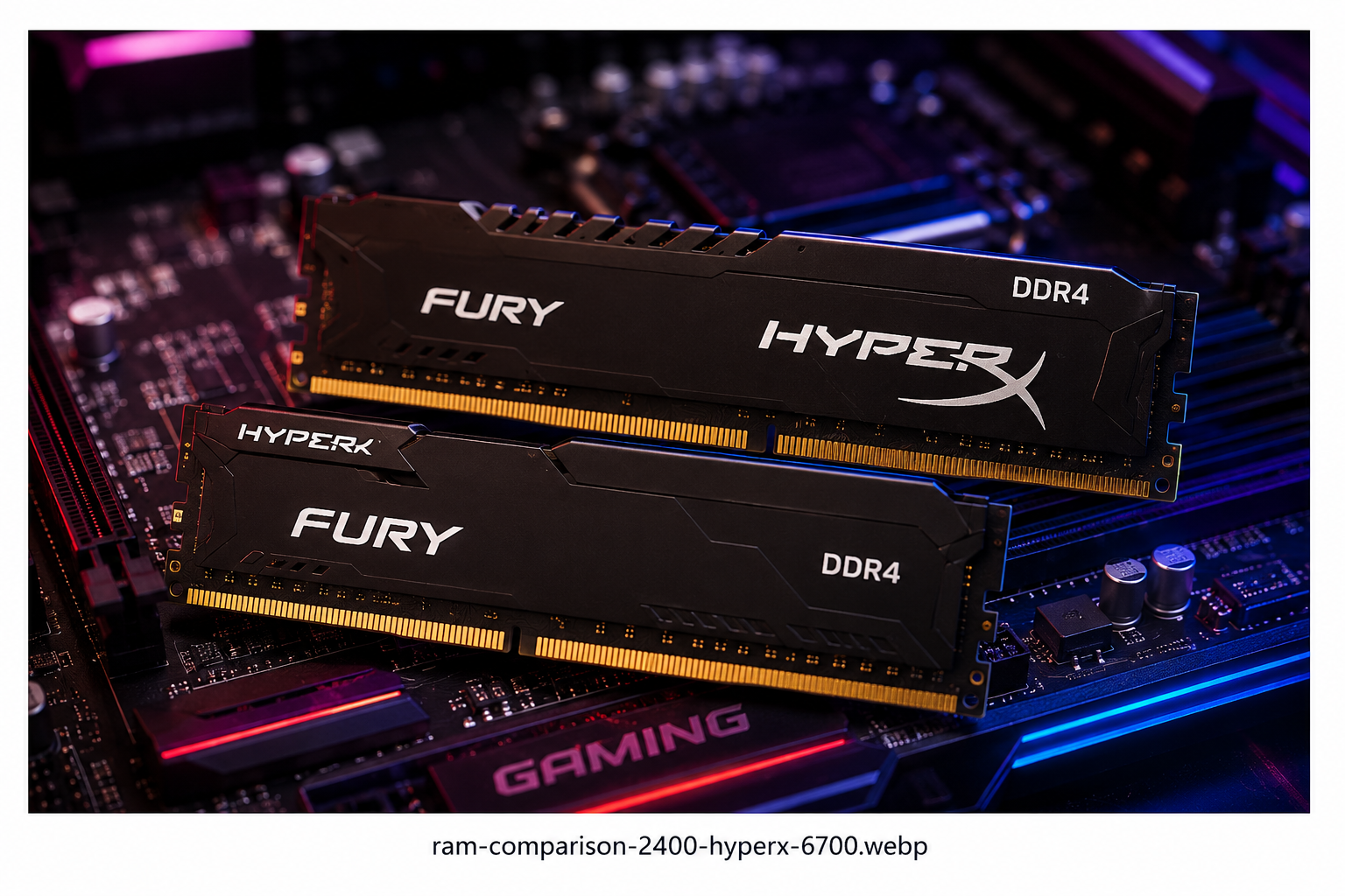 رم 8 گیگابایت HyperX Fury DDR4 2400MHz